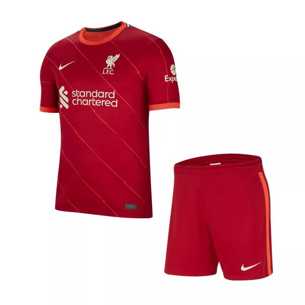 Camiseta Liverpool 1ª Niño 2021/22 Rojo